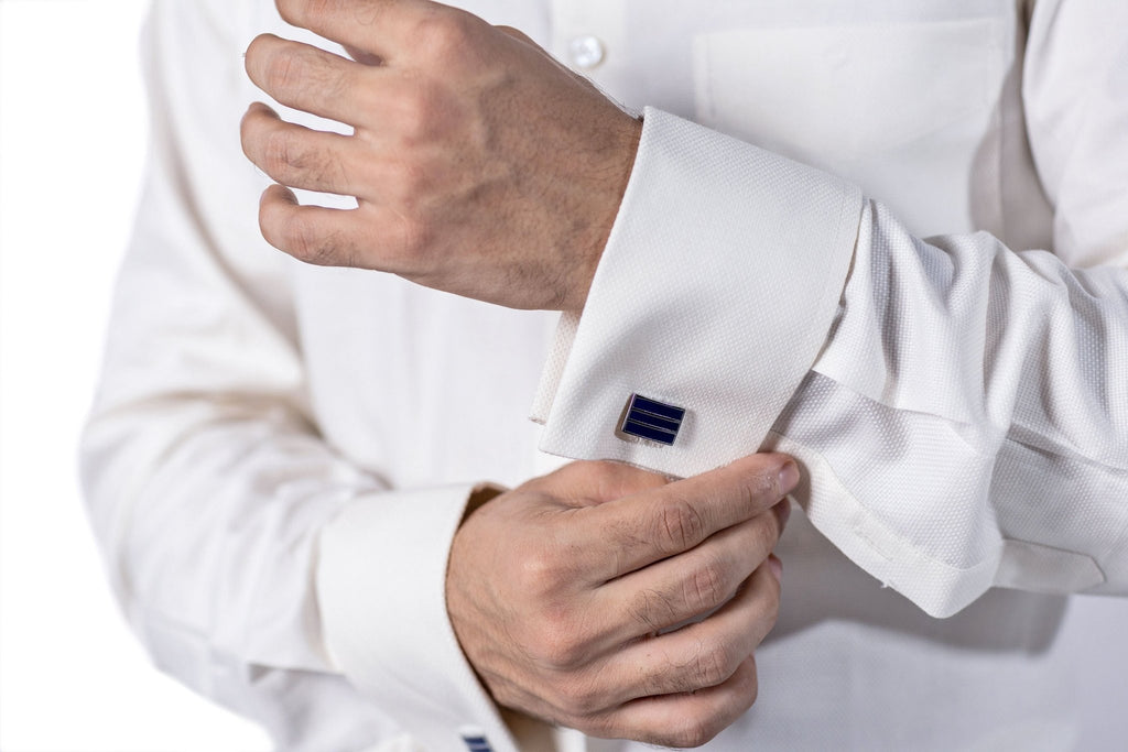 Cream Dobby French Cuff Shirt 100s 2 Ply