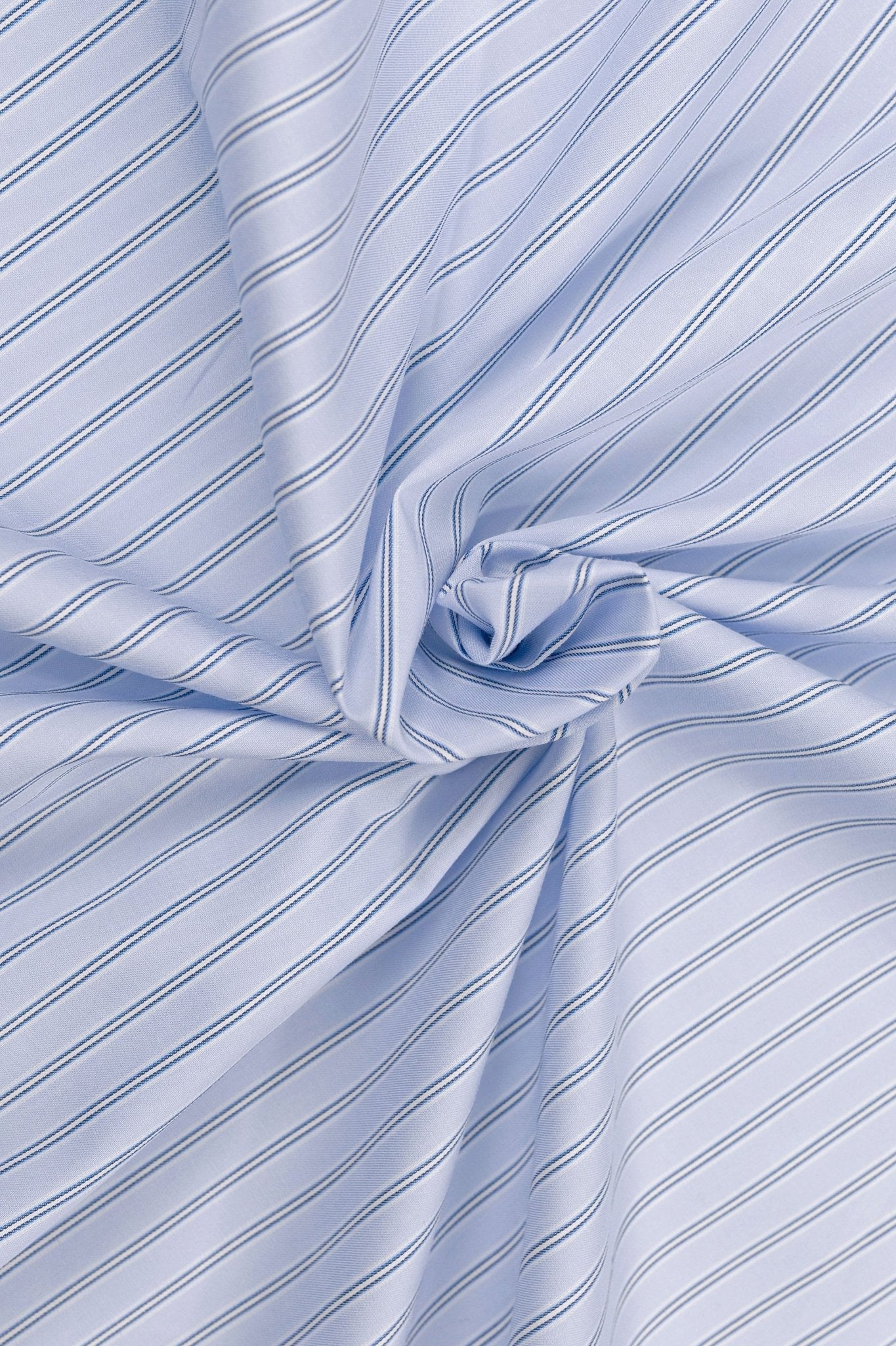 Blue Bengal Stripe French Cuff Shirt –Non-Iron