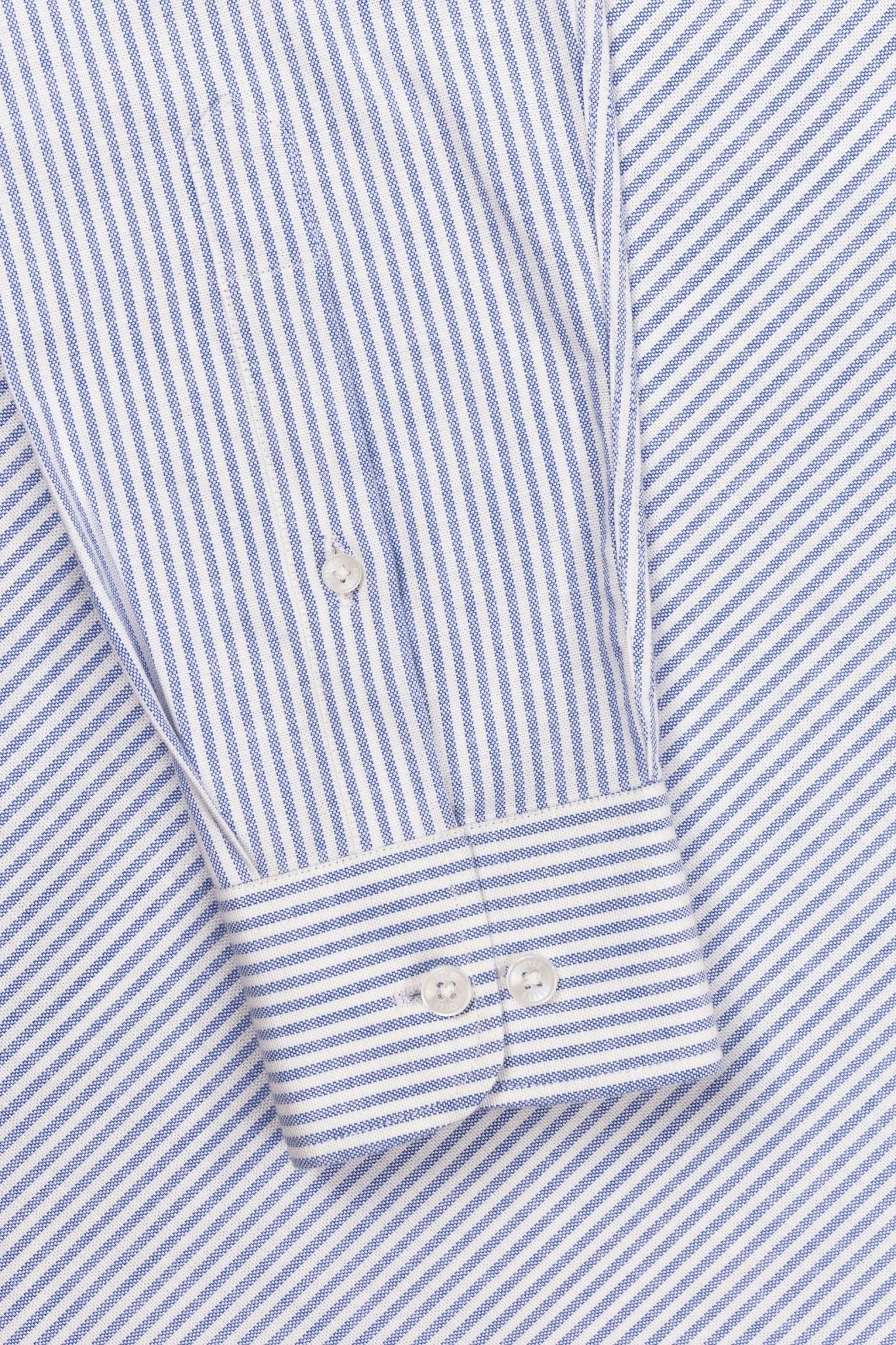 Classic Grey Oxford Stripe - Organic Cotton