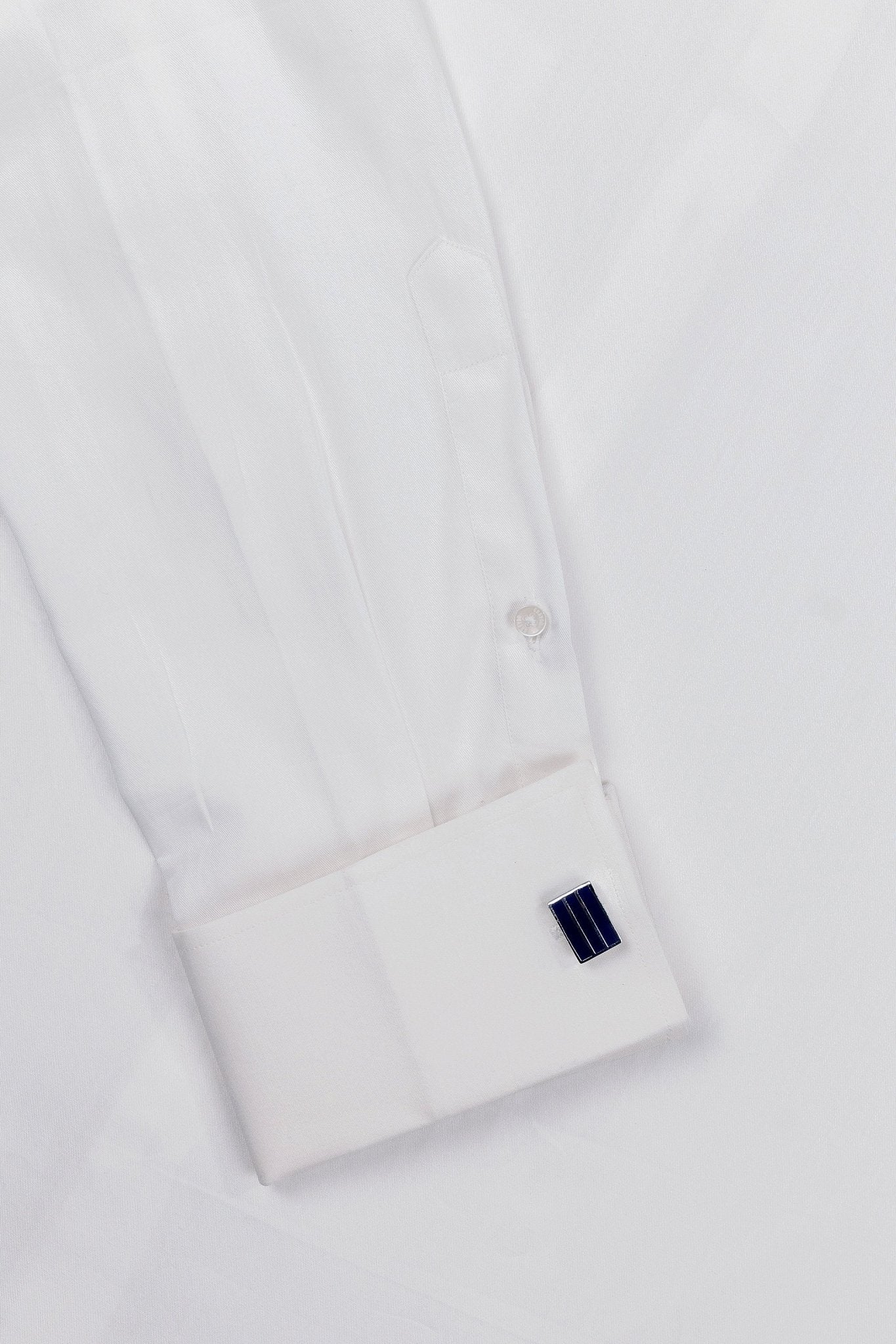 Cream Dobby French Cuff Shirt 100s 2 Ply