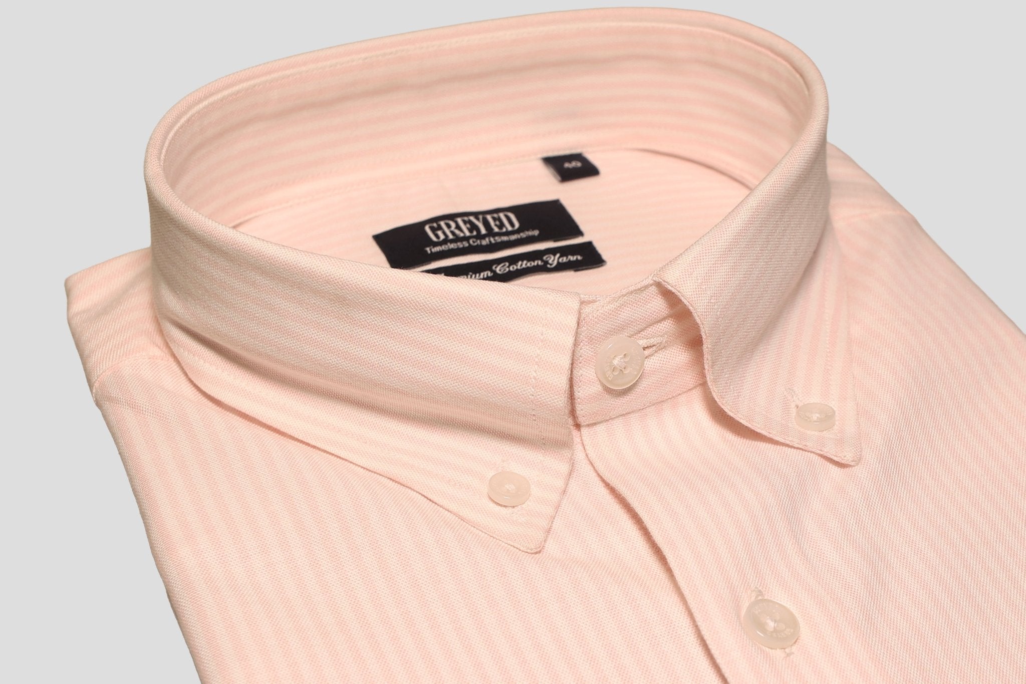 Classic Pink Oxford Stripe - Organic Cotton