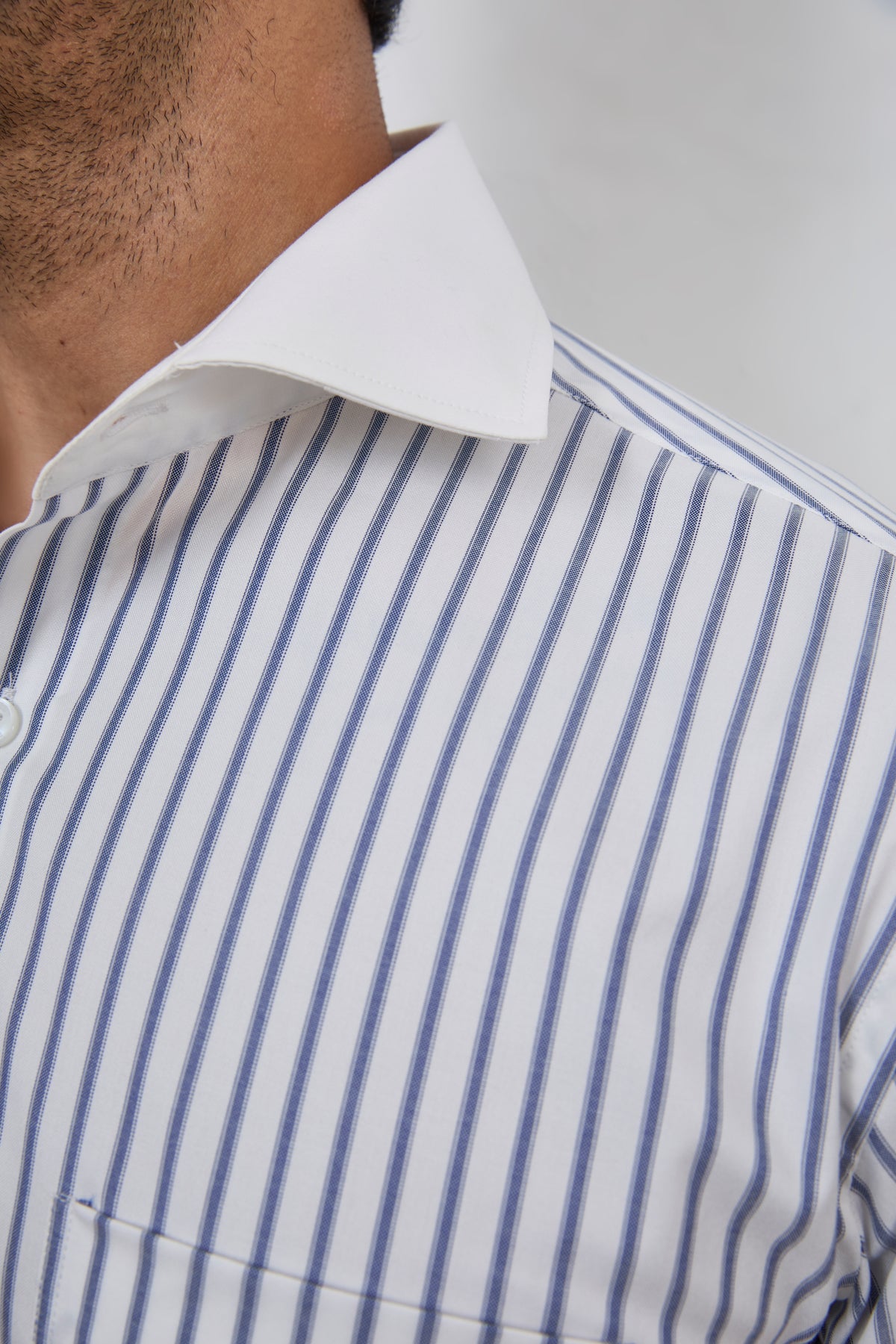 The Cambridge Stripe - Banker Collar