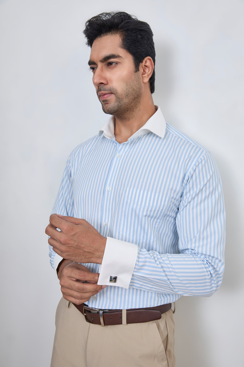 The Kensington Stripe Banker Shirt