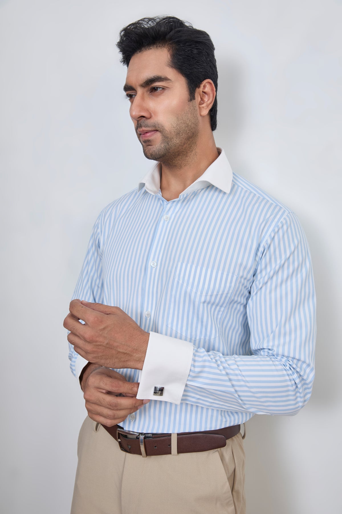 The Kensington Stripe Banker Shirt