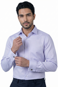 Lavender Twill French Cuff Shirt – Ultra Fine 200s 2-Ply