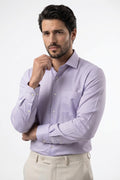 Sky Blue Micro Honeycomb Dobby Shirt
