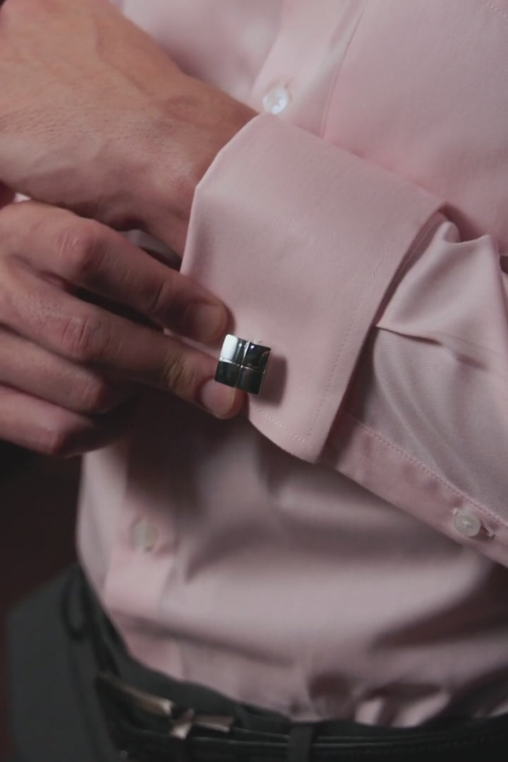 Blush Pink Herringbone